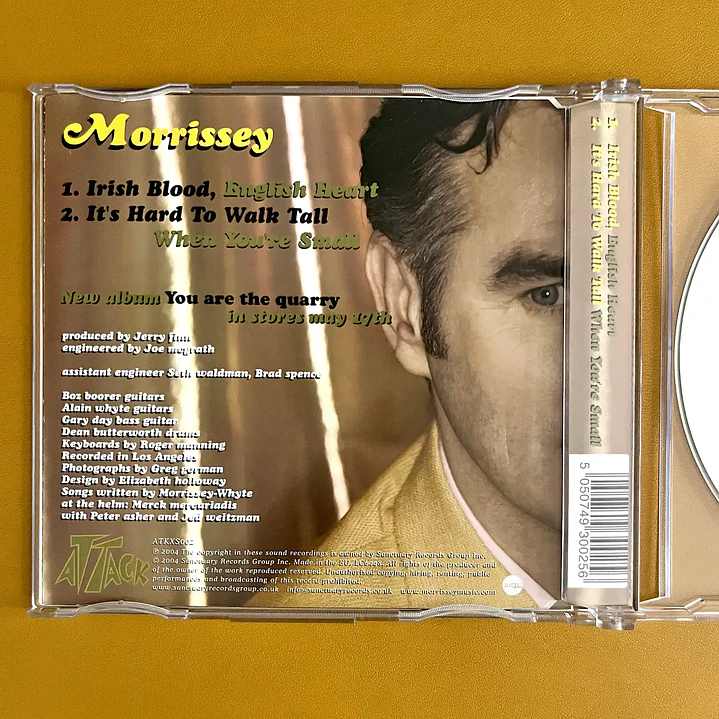 Morrissey - Irish Blood, English Heart (CD1) 3