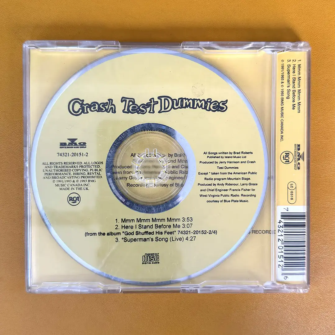 Crash Test Dummies - Mmm, mmm, mmm, mmm 2