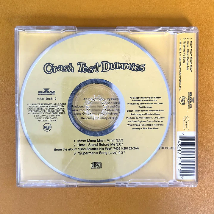 Crash Test Dummies - Mmm, mmm, mmm, mmm 2