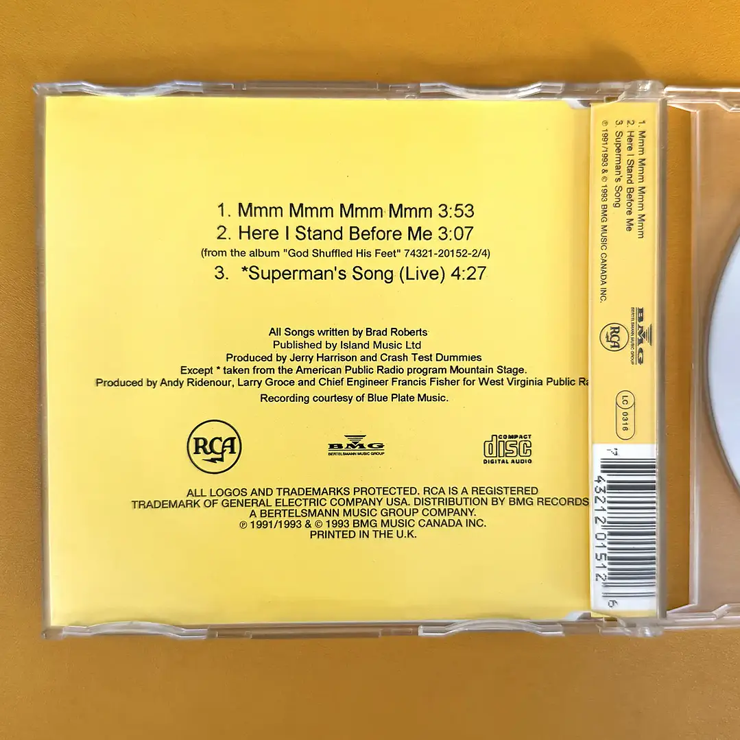 Crash Test Dummies - Mmm, mmm, mmm, mmm 3