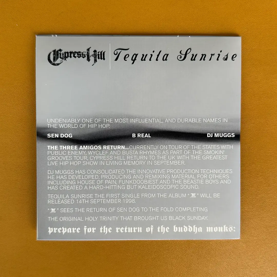 Cypress Hill - Tequila Sunrise 5