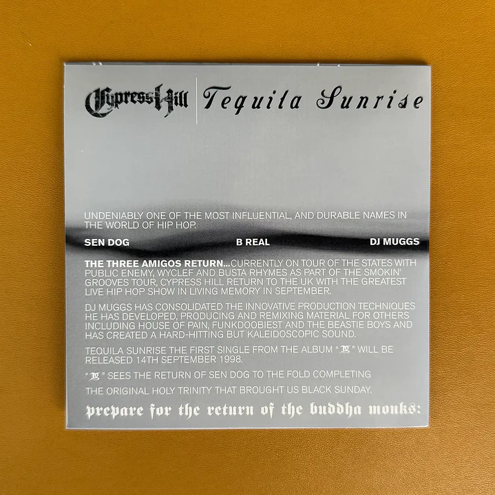 Cypress Hill - Tequila Sunrise 5