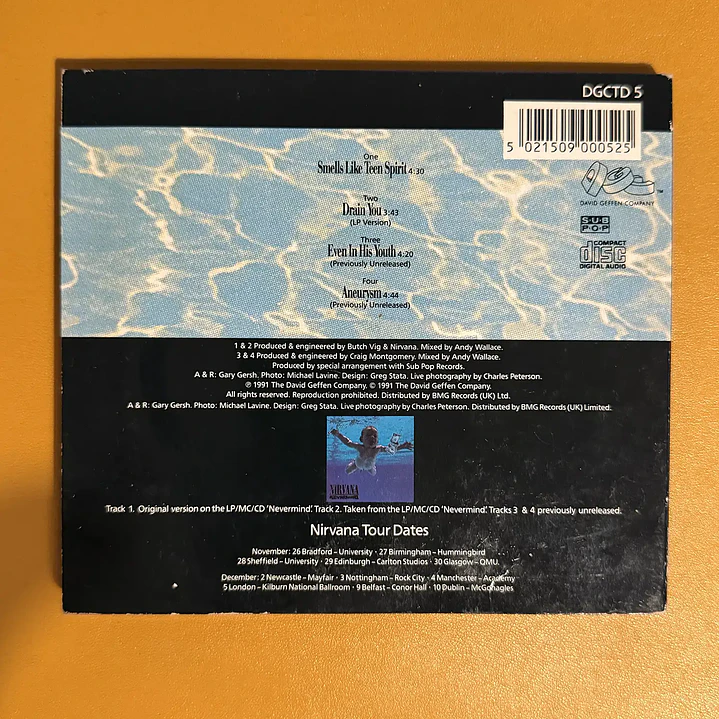 Nirvana - Smell Like Teen Spirit (UK) 2