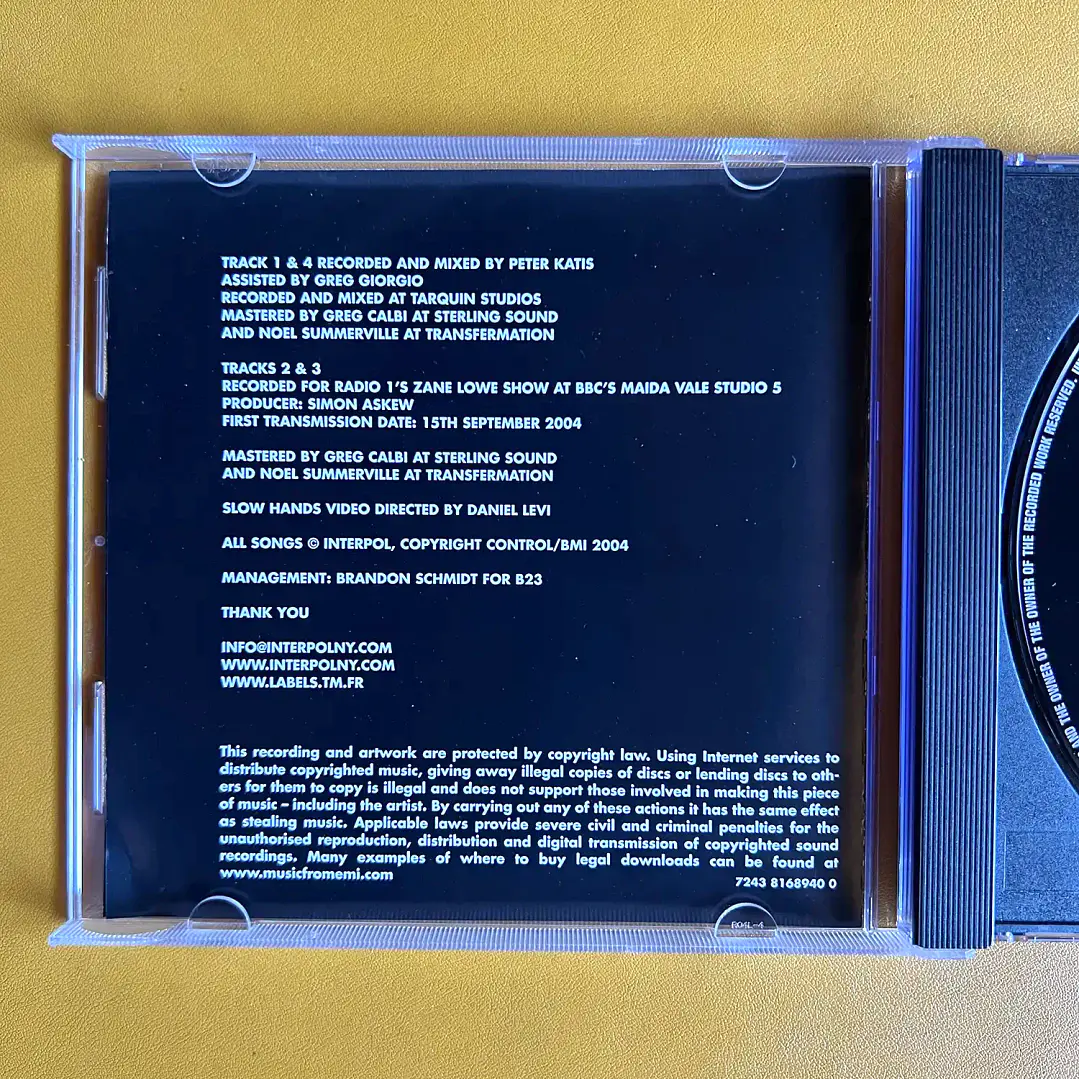 Interpol - Evil 4