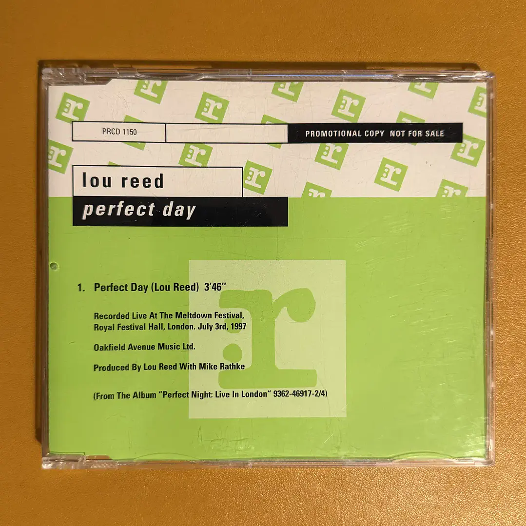 Lour Reed - Perfect Day 1