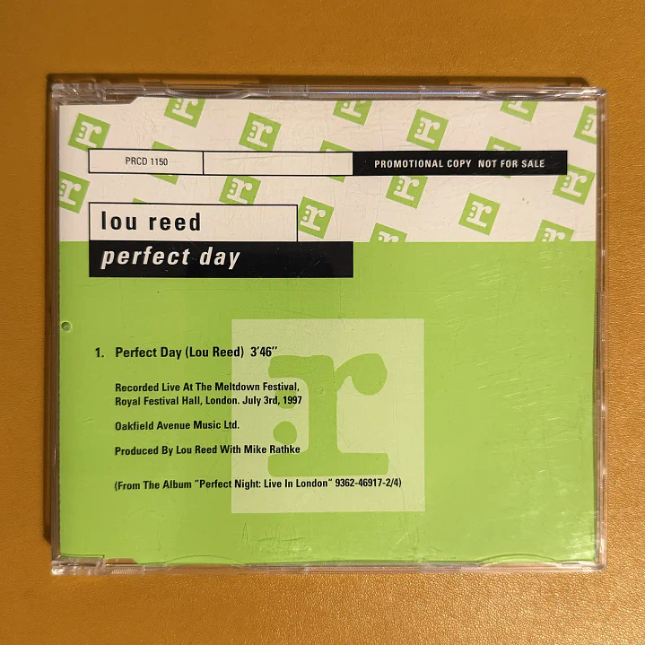 Lour Reed - Perfect Day 1
