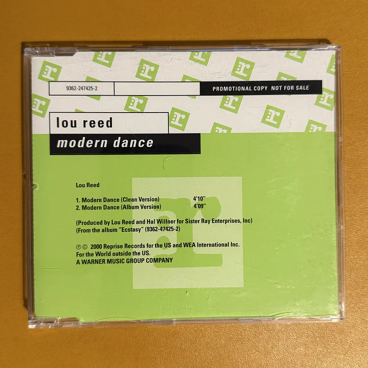 Lour Reed - Modern Dance 1