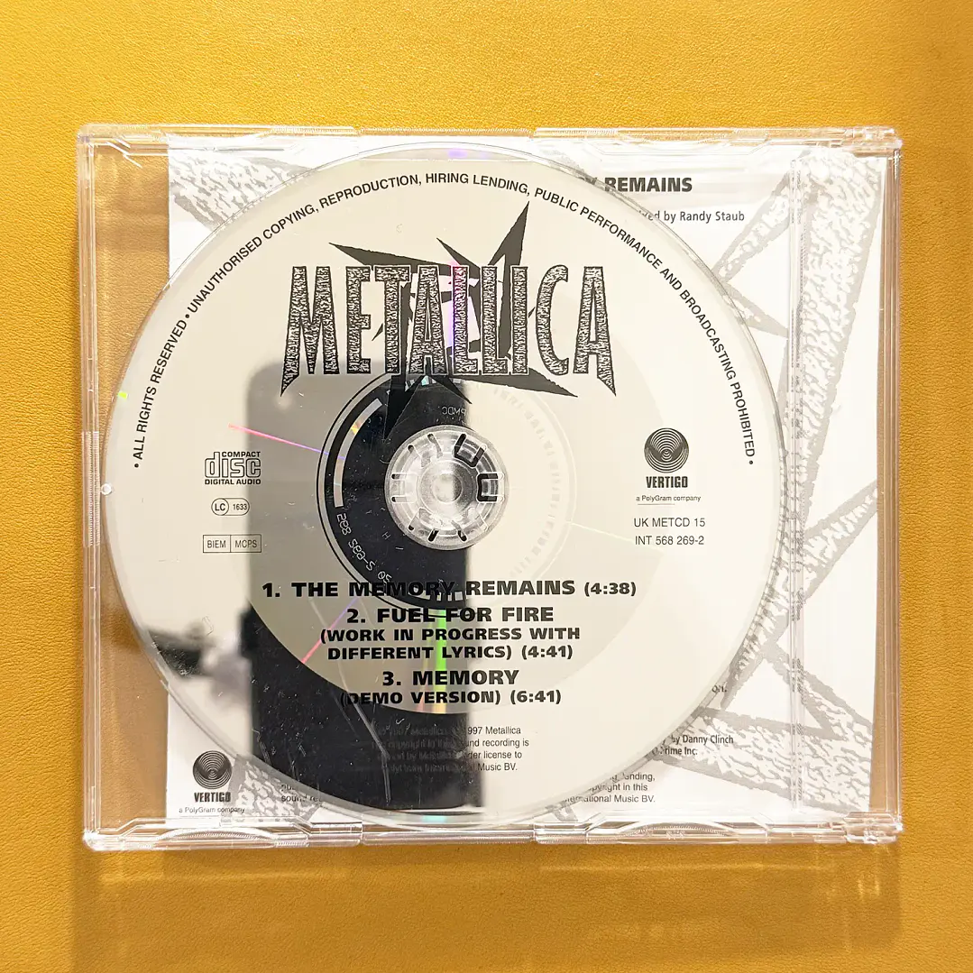 Metallica - The Memory Remains (CD1) 2