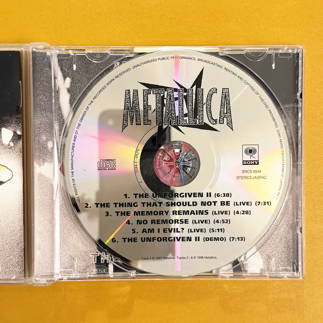 Metallica - The Unforgiven II (Japones) 4