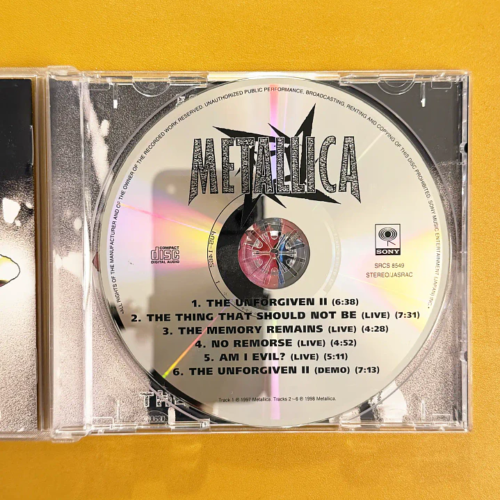 Metallica - The Unforgiven II (Japones) 4
