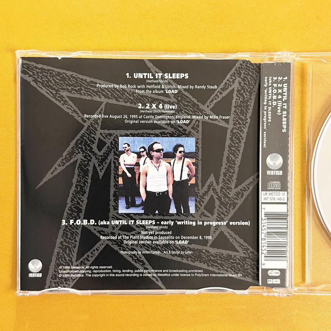 Metallica - Until it Sleeps (CD1) 3