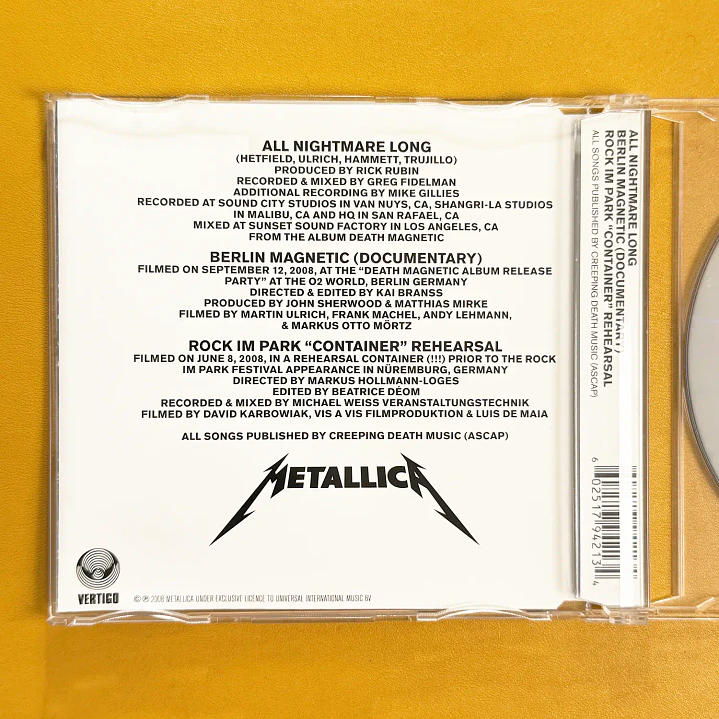 Metallica - All Nightmare Long (DVD-V, Single) 3