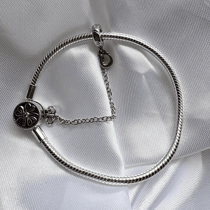 Pulsera broche flor 1