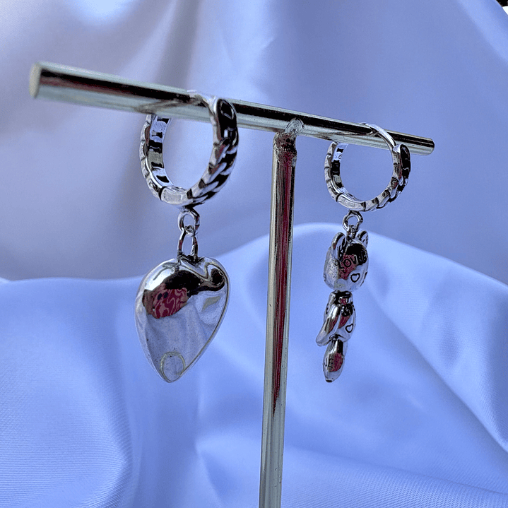 Argollas oso y corazon 1