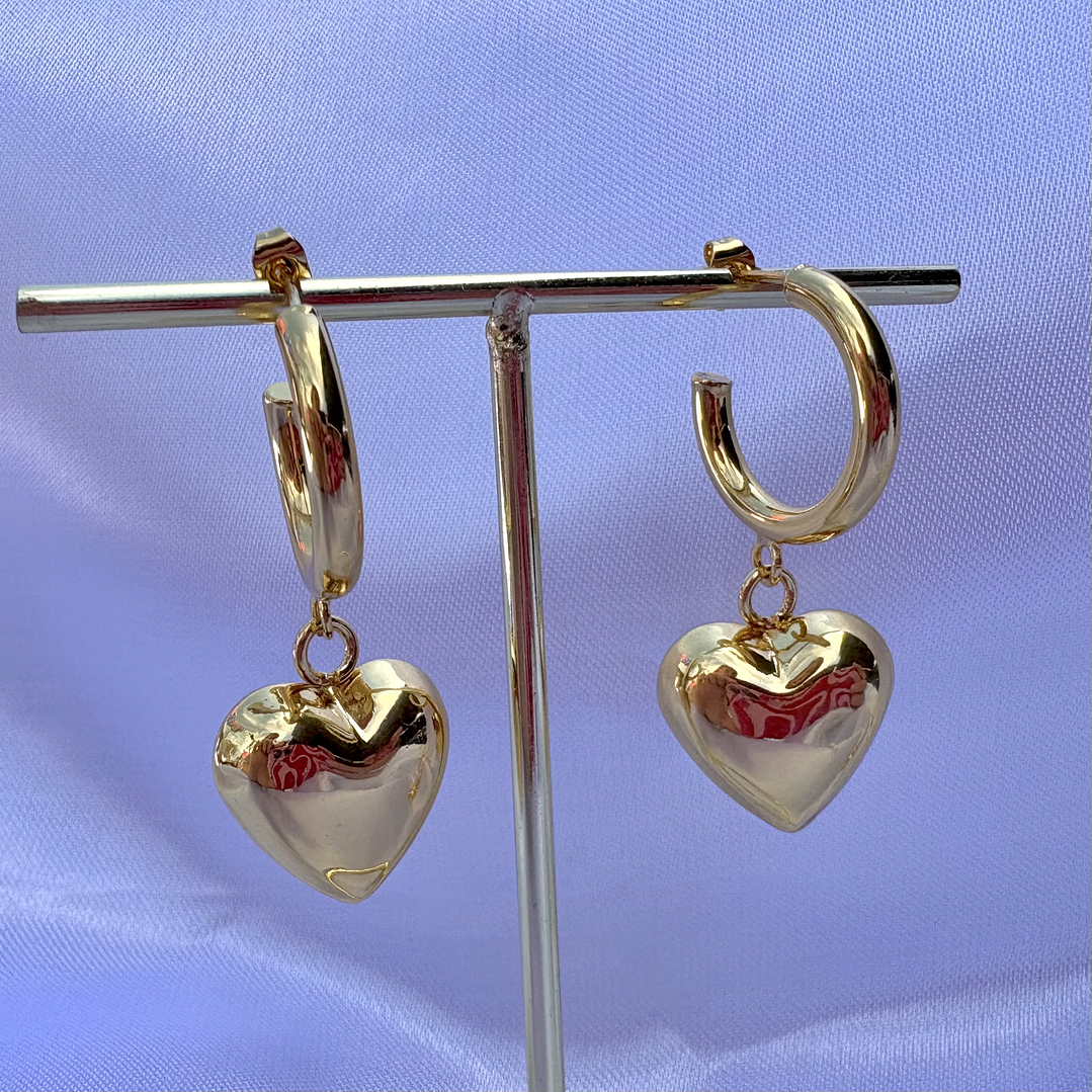 Argollas corazón  1