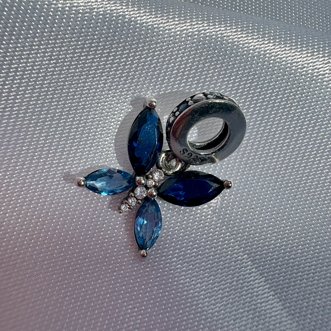 Charms Mariposa azul 1