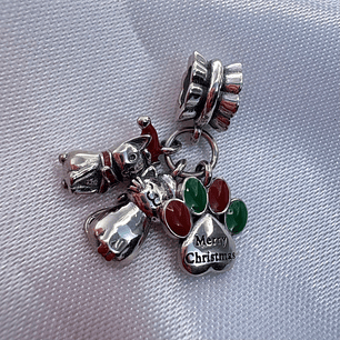 Charms Gatitos Navideños