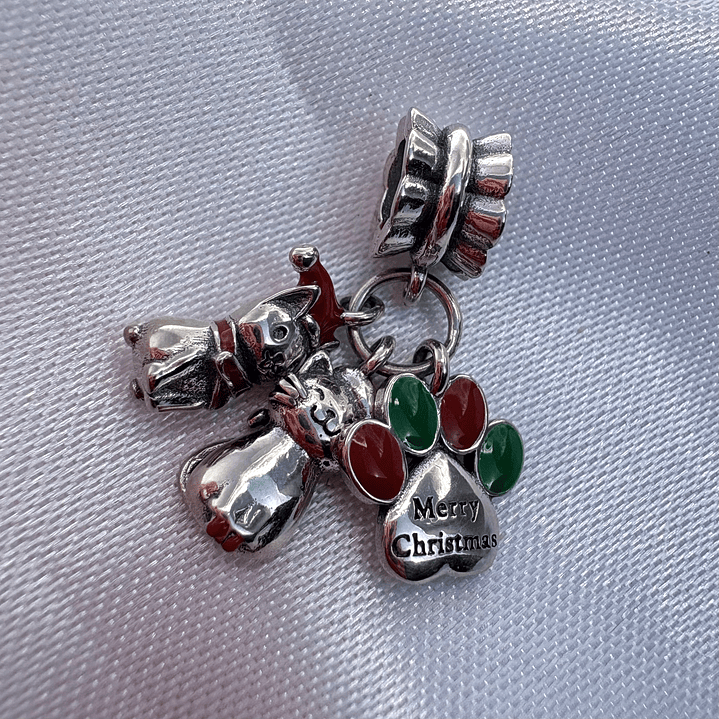 Charms Gatitos Navideños 1