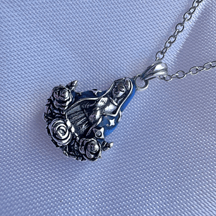 Cadena con Virgen