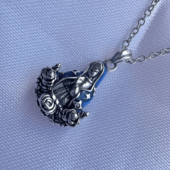 Cadena con Virgen 1