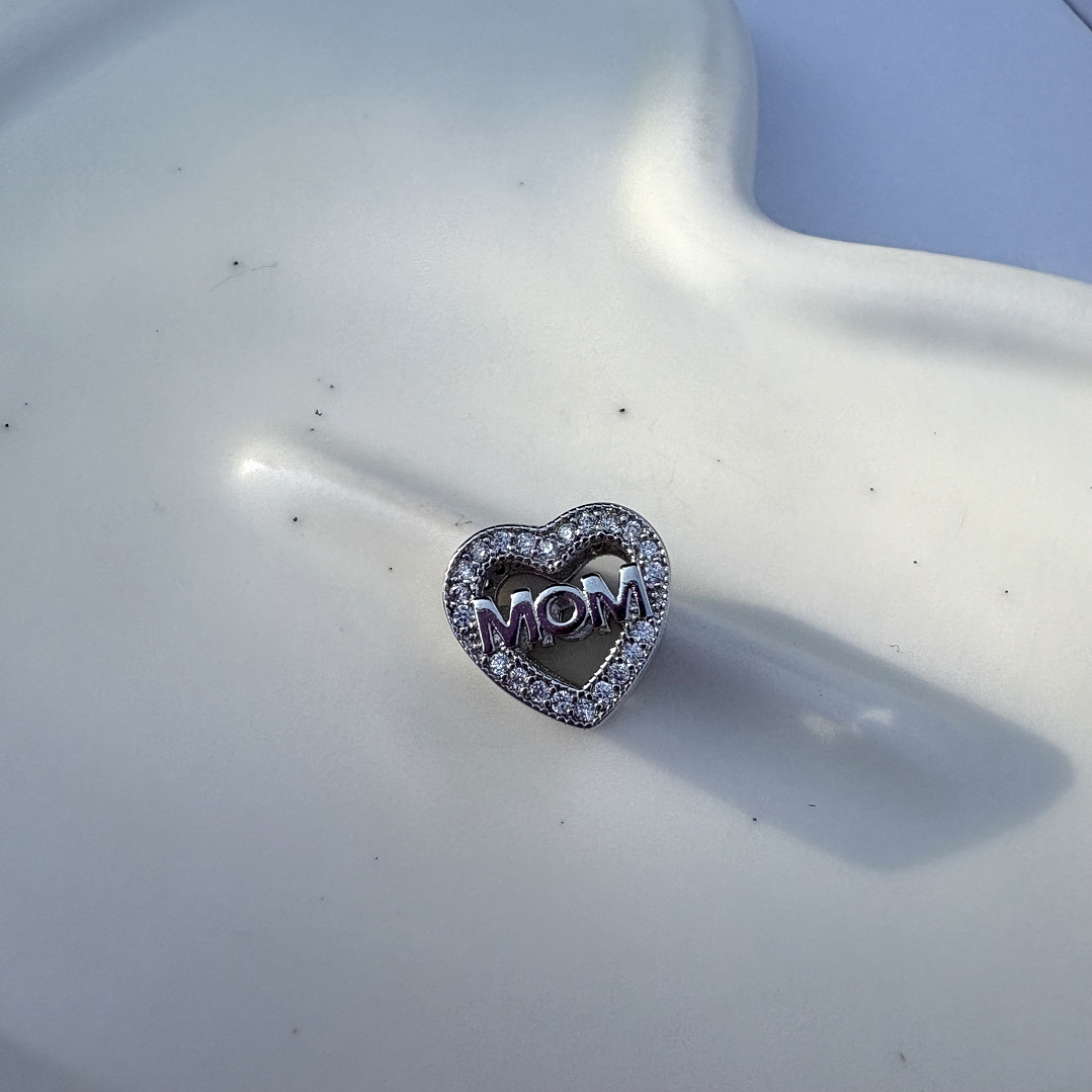 Charms Corazón Mom 2