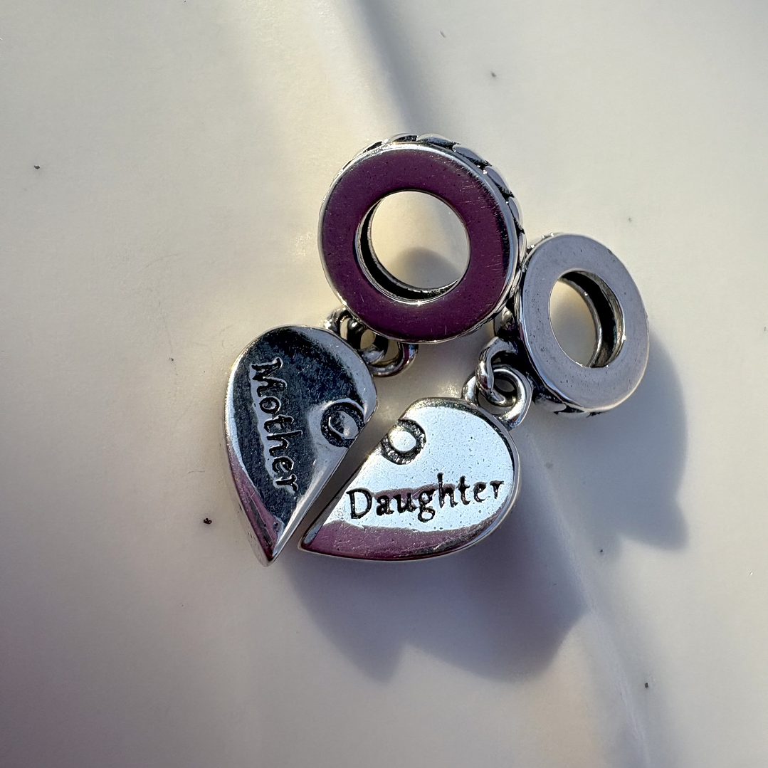 Charms corazón Madre e Hija 2