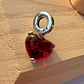 Charms corazón rojo - Miniatura 1