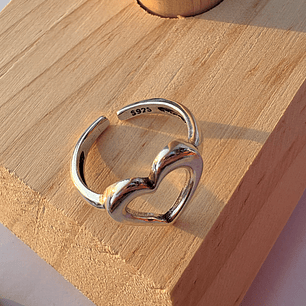 Anillo corazon