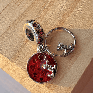 Charms Mickey and Minnie