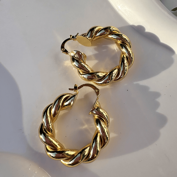 Argollas trenzadas 1