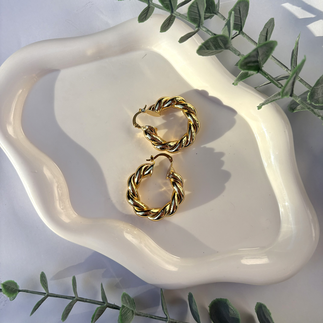 Argollas trenzadas 3