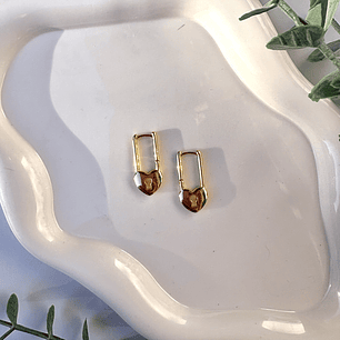 Aros Corazón secreto