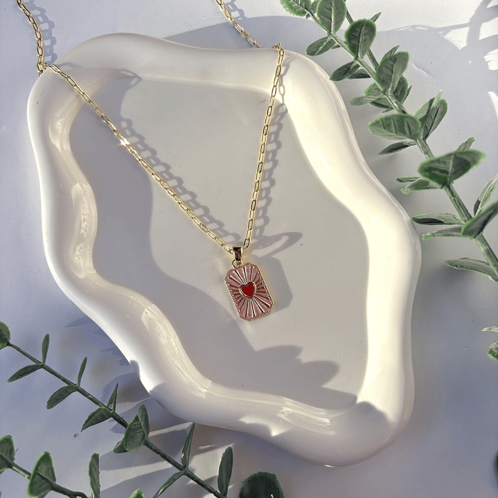 Cadena Corazón Radiante 3