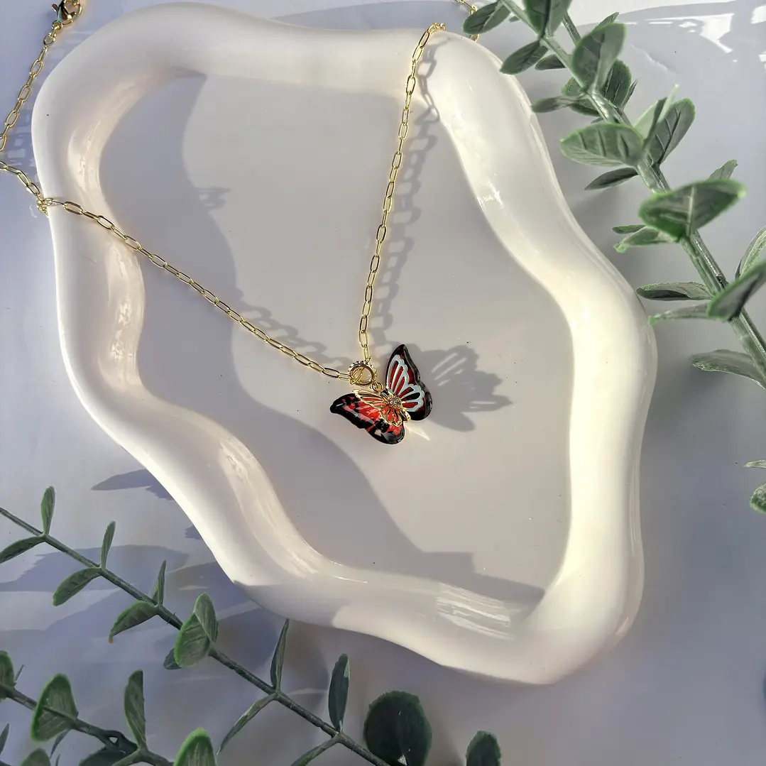 Cadena con Mariposa 2