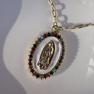 Cadena Virgen Arcoíris 