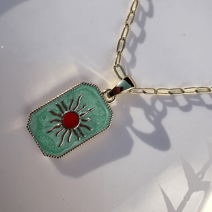 Cadena Sol esmeralda 1