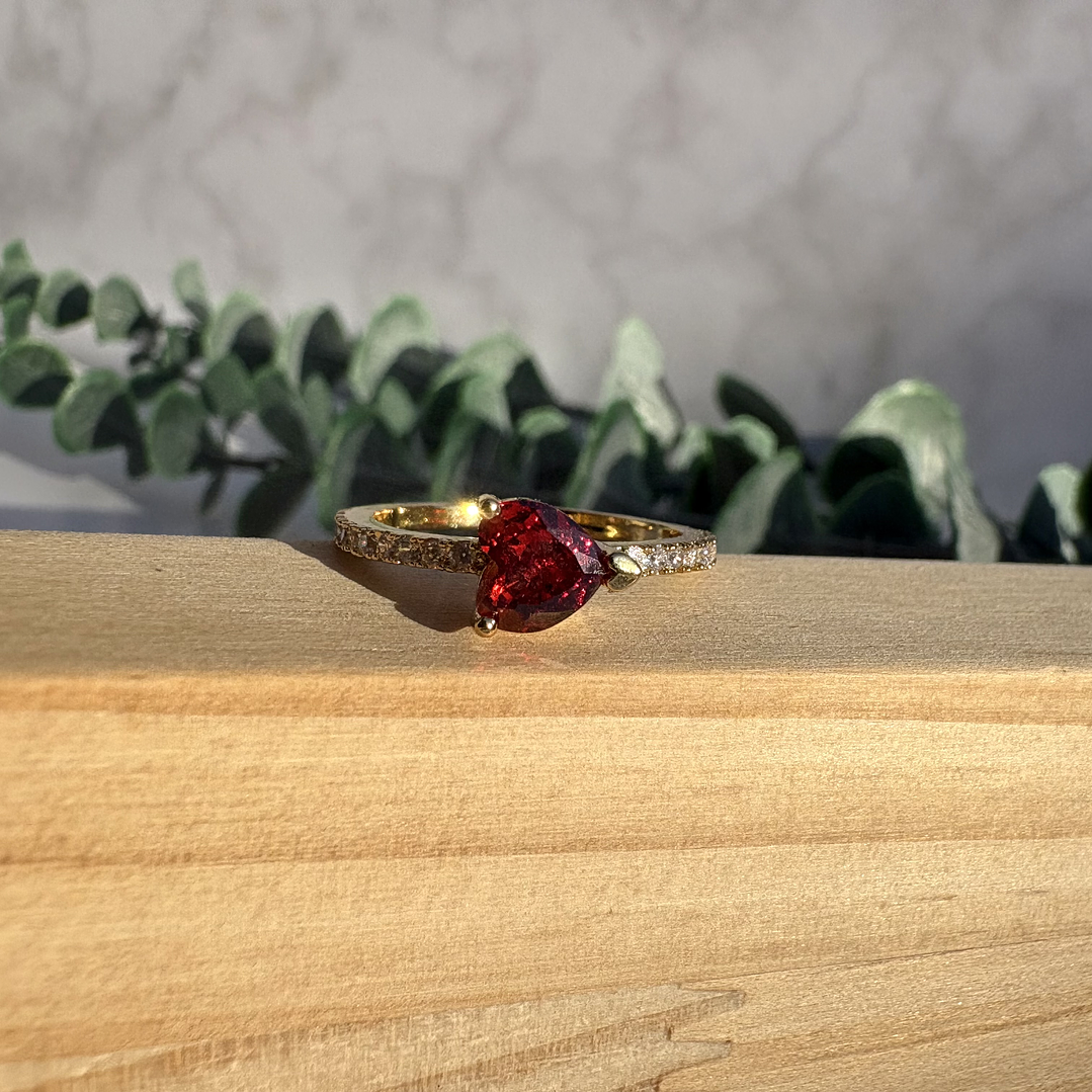 Anillo Rubí Pasion 2