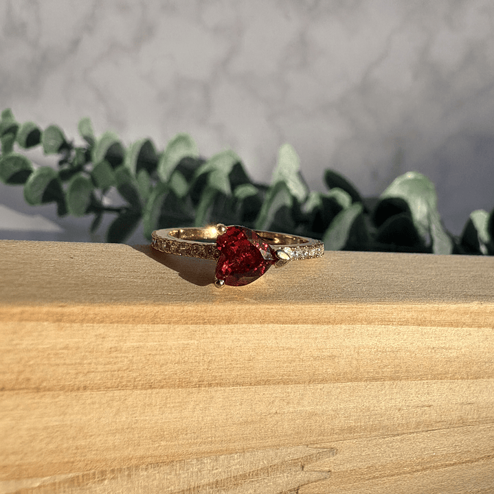 Anillo Rubí Pasion 2