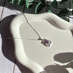 Cadena Pink Bear Glow