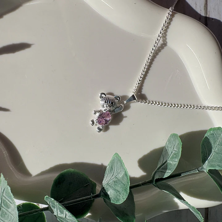 Cadena Pink Teddy Glow 1