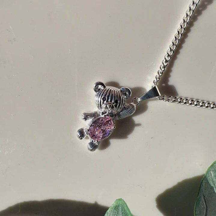 Cadena Pink Teddy Glow 2