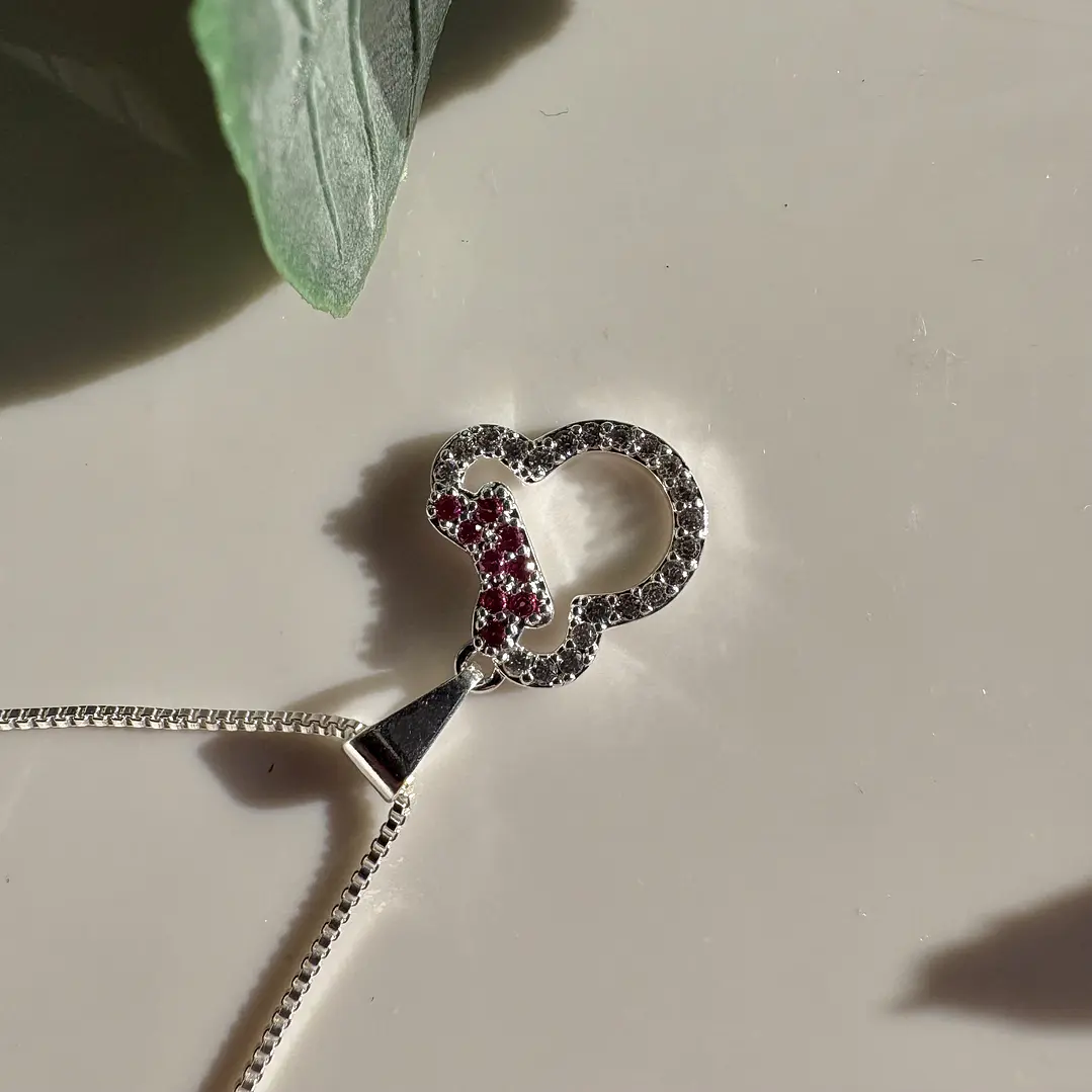 Cadena Minnie Glow Ruby 2