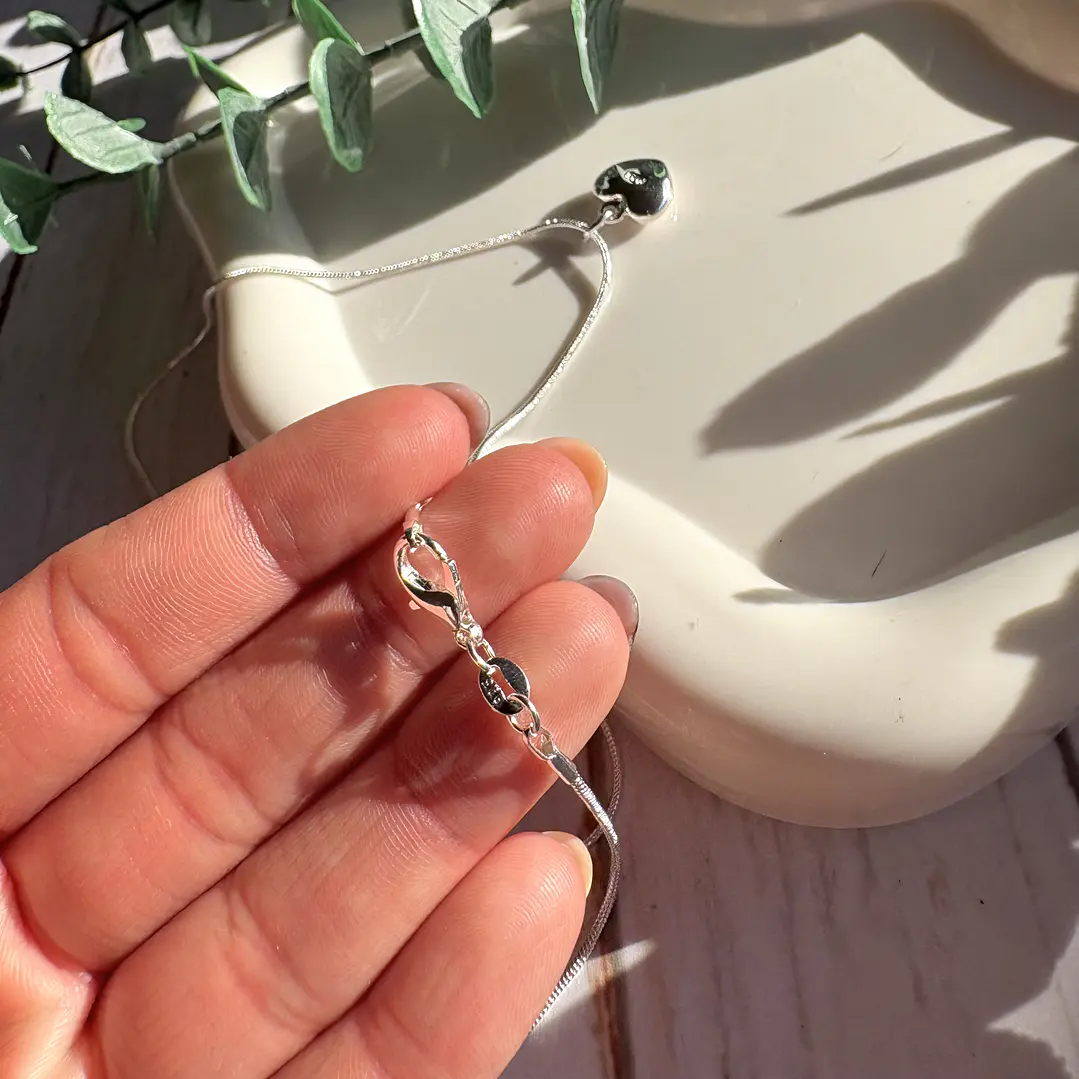 Cadena Corazón puro 3