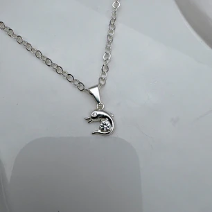 Cadena Delfin de Cristal