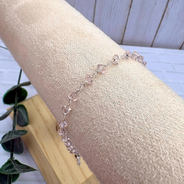Pulsera Cristal Blush  1