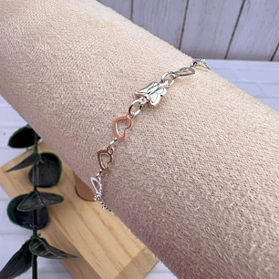Pulsera Corazones Eternos