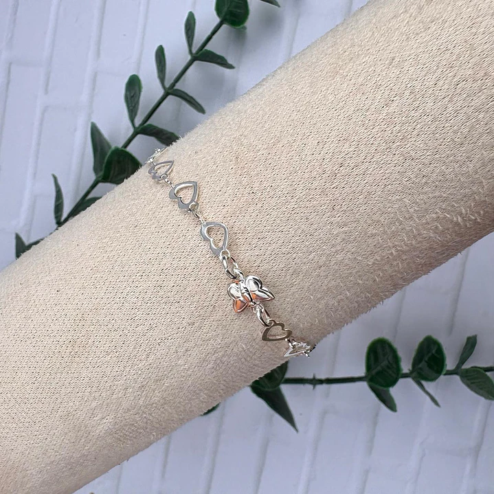 Pulsera Corazones Eternos 2