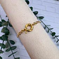 Pulsera vínculo dorado - Miniatura 1
