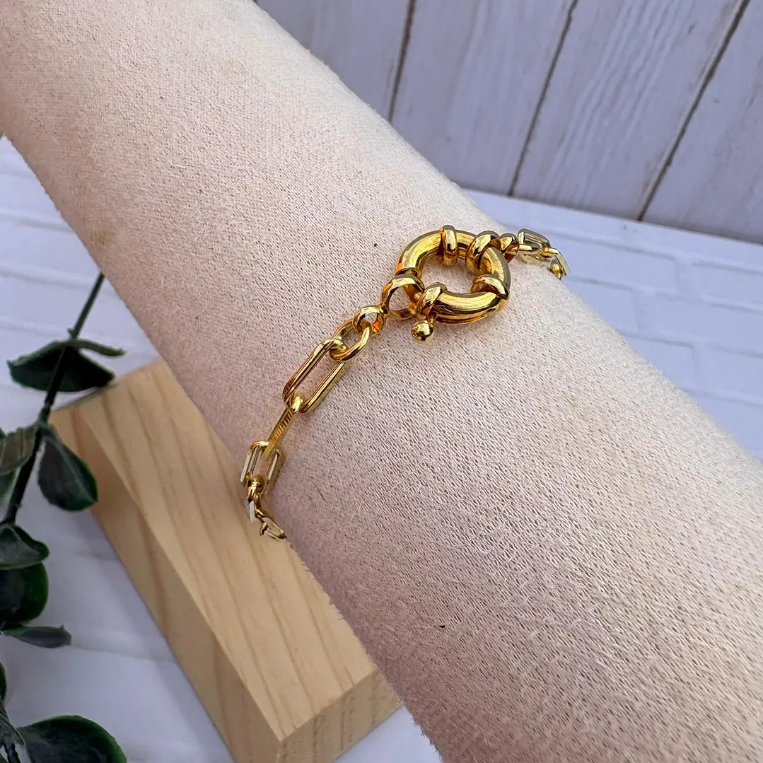 Pulsera vínculo dorado 2