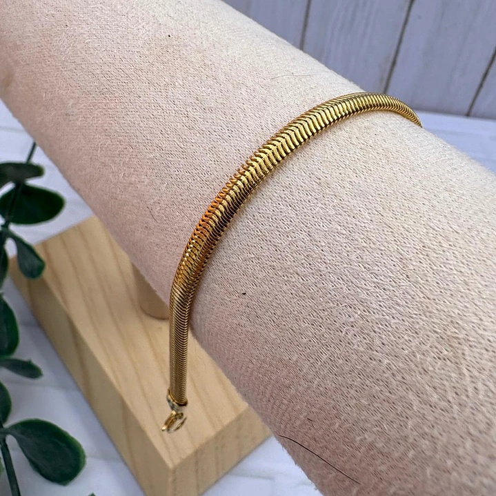 Pulsera Aura dorada 1